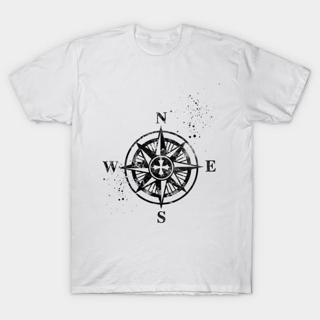 Compass T-Shirt by erzebeth